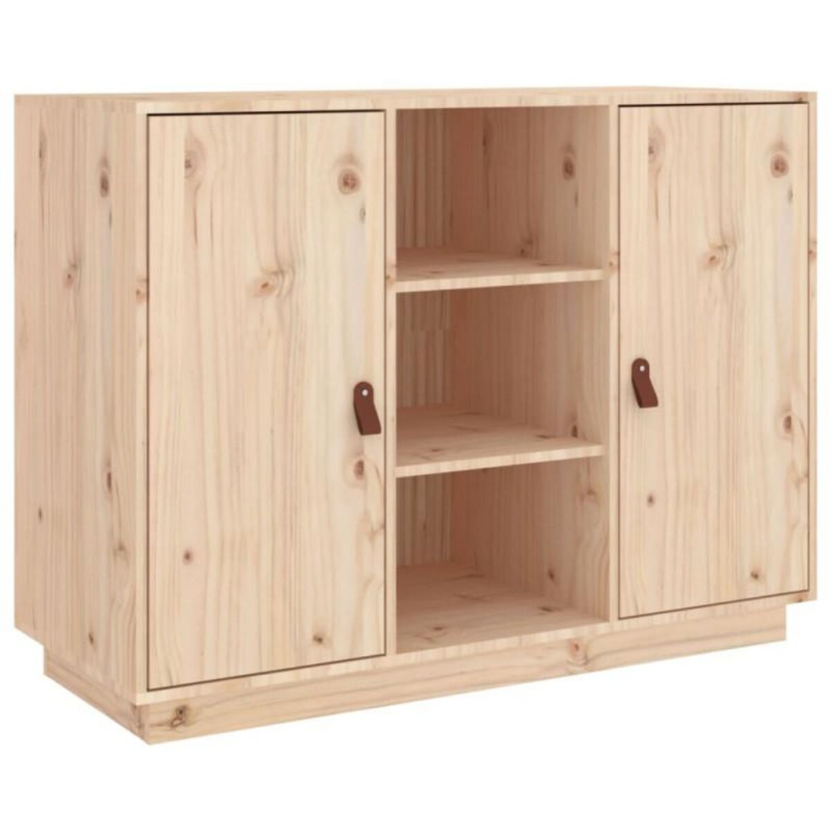 VIDAXL Buffet 100x40x75 cm Bois massif de pin