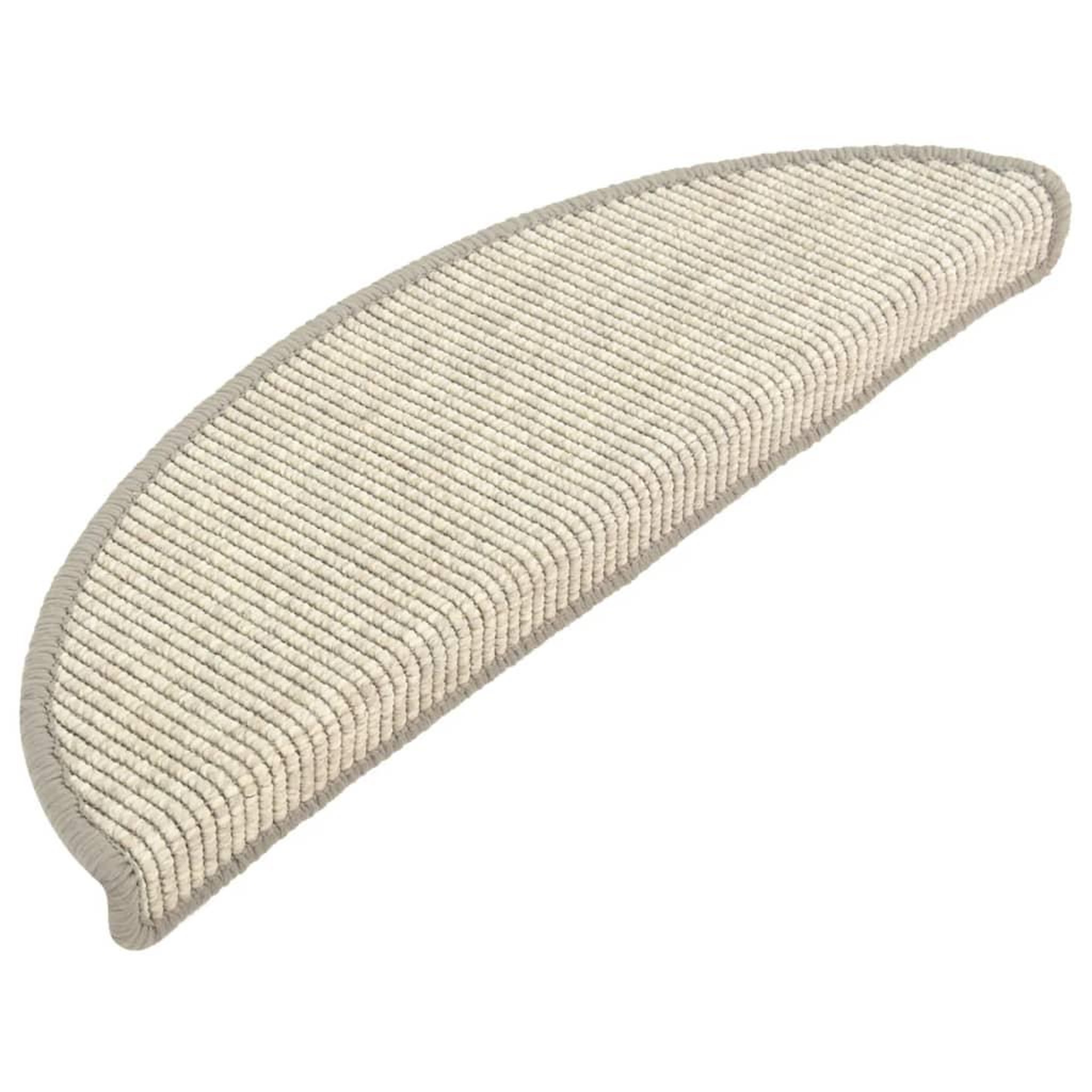 Voir la diapositive 3 : VIDAXL Tapis d'escalier autocollants 15 pcs 56x17x3 cm Argente