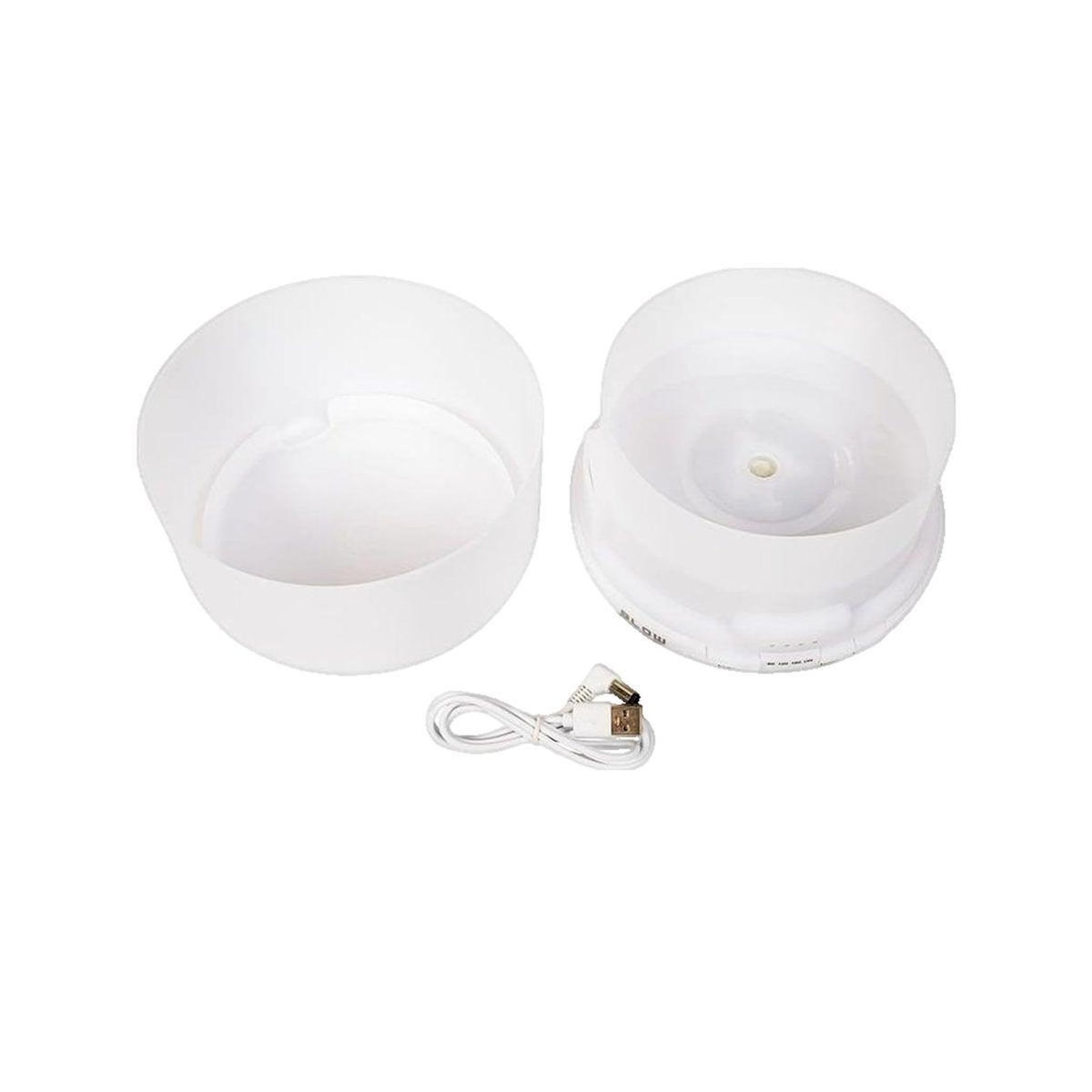 Billow Humidificateur d'air Blow Elegance blanc avec éclairage LED RGB