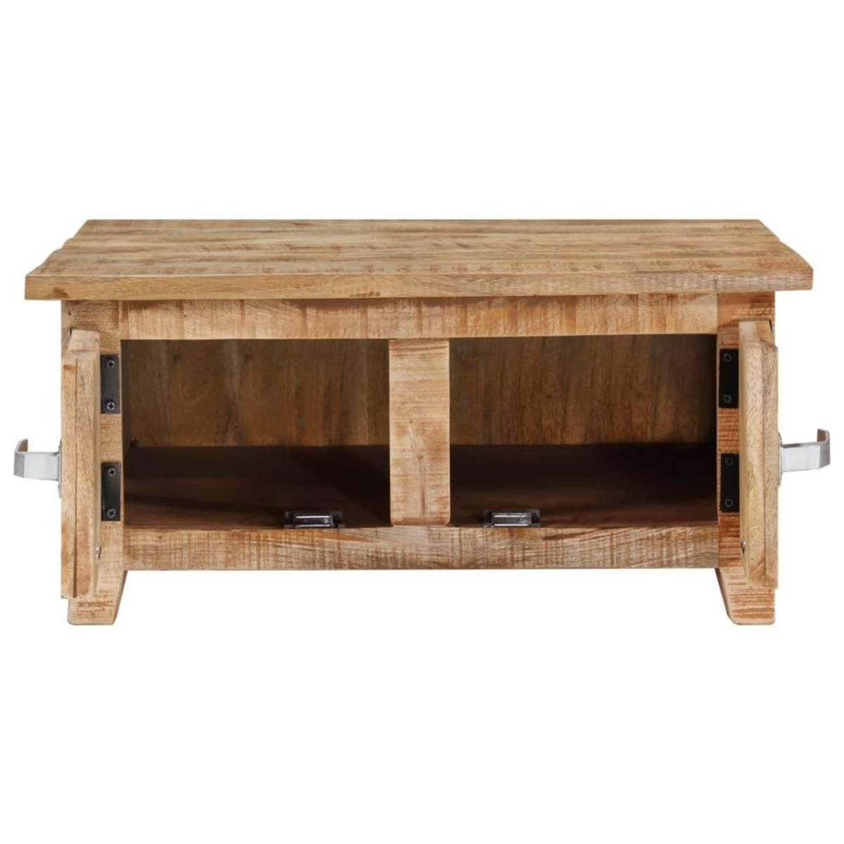 VIDAXL Table basse 67x67x30 cm Bois de manguier massif