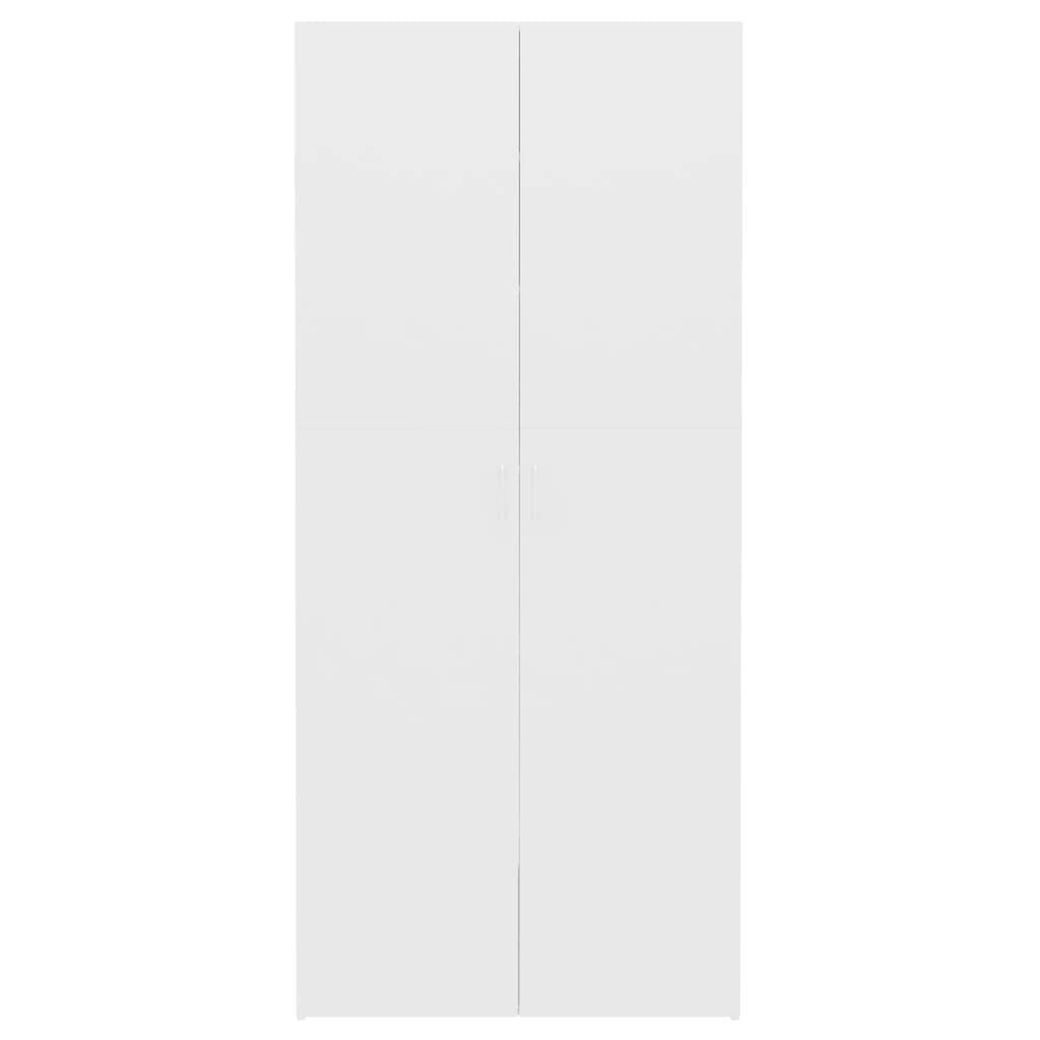 Voir la diapositive 4 : VIDAXL Armoire a chaussures blanc 80 x 35,5 x 180 cm bois d'ingenierie