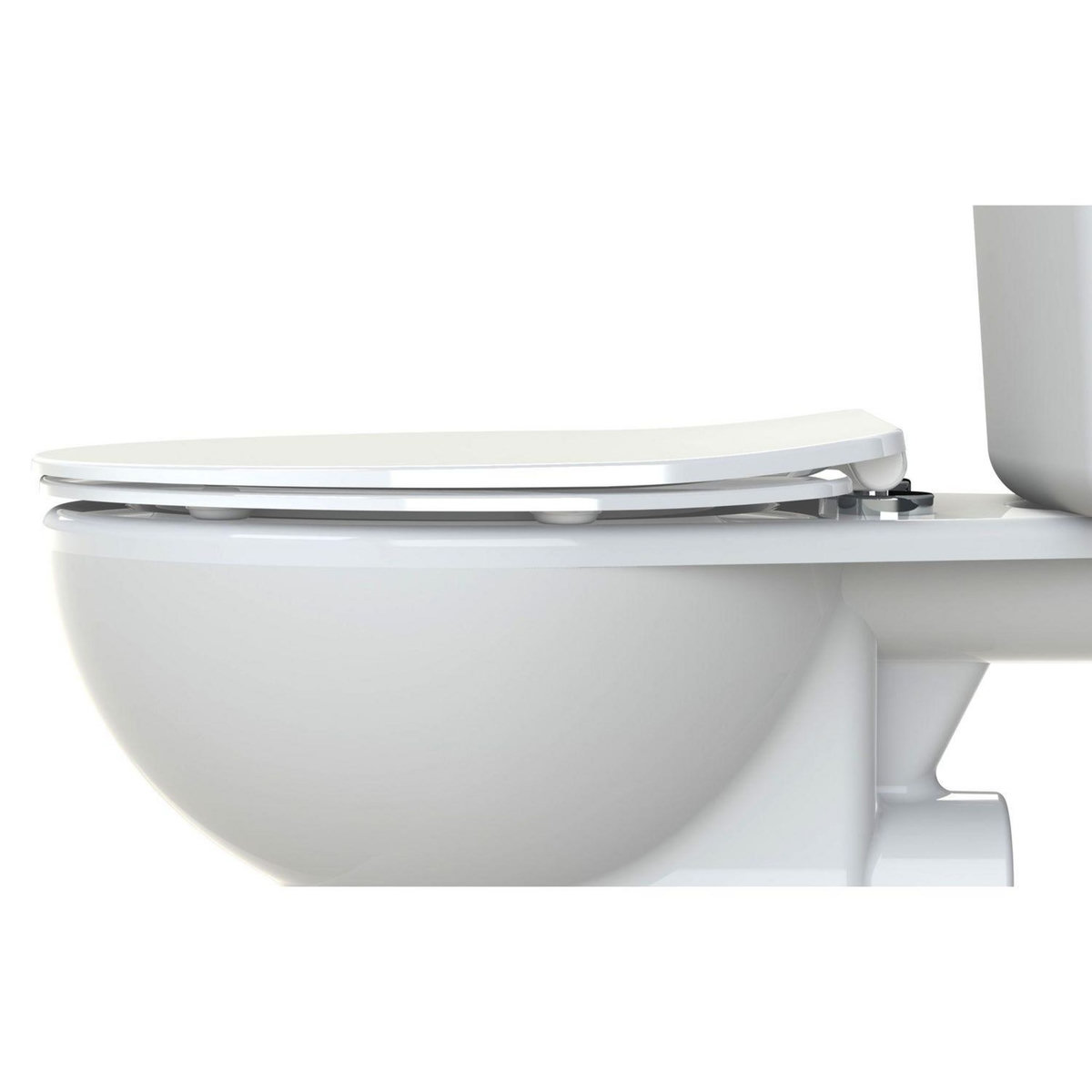 ALLIBERT Abattant WC Slimeo - Thermodur - Blanc