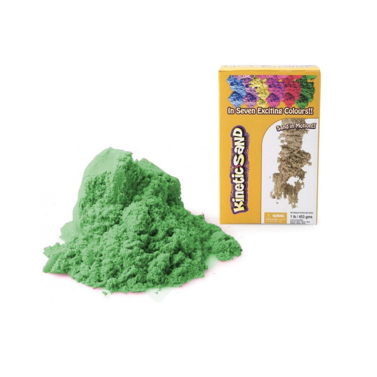 SPIN MASTER Sable magique couleur vert 450g