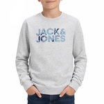 Jack & Jones Sweat Gris Chiné Garçon Jack & Jones Splash. Coloris disponibles : Gris