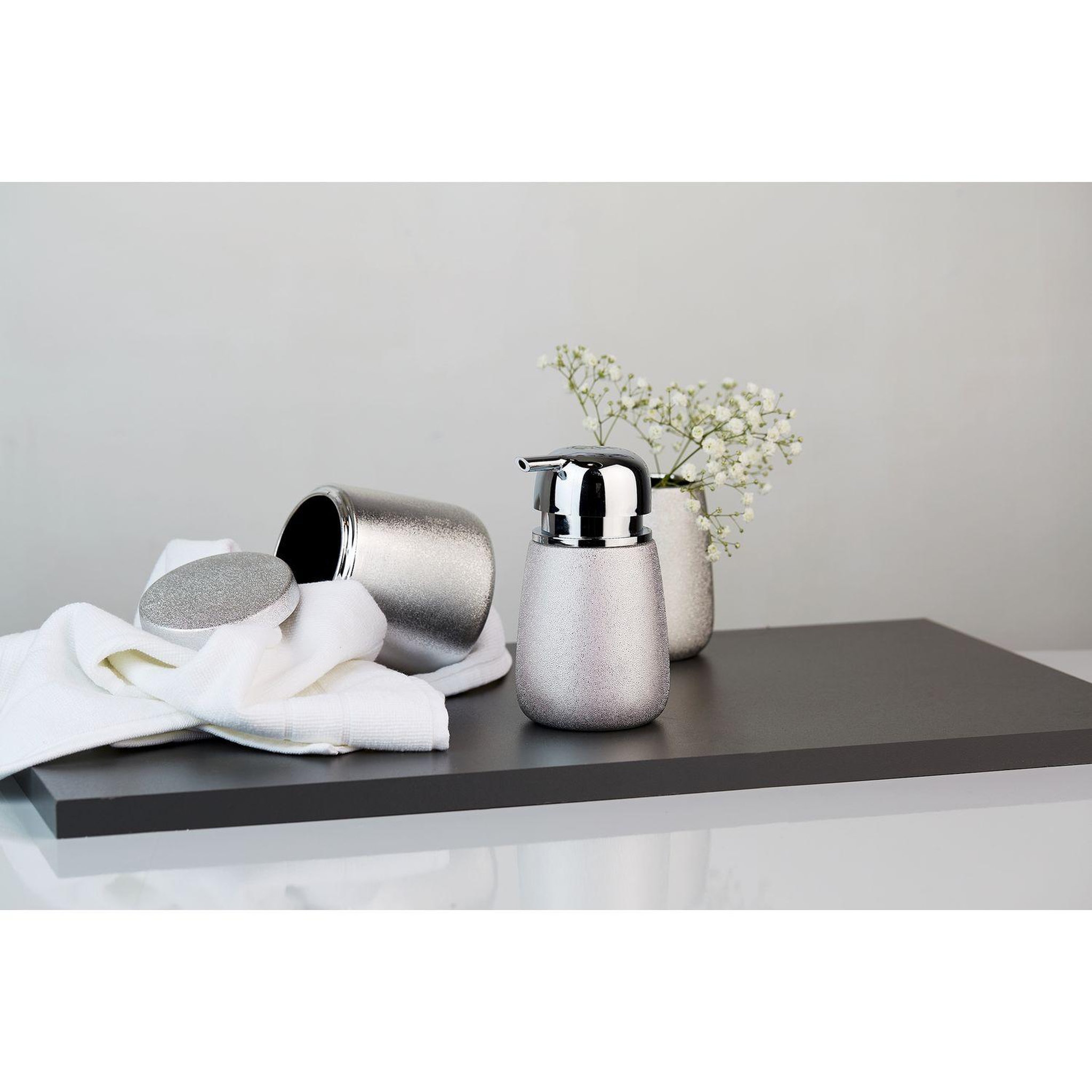 Voir la diapositive 2 : Wenko Pot de rangement salle de bain design Glimma