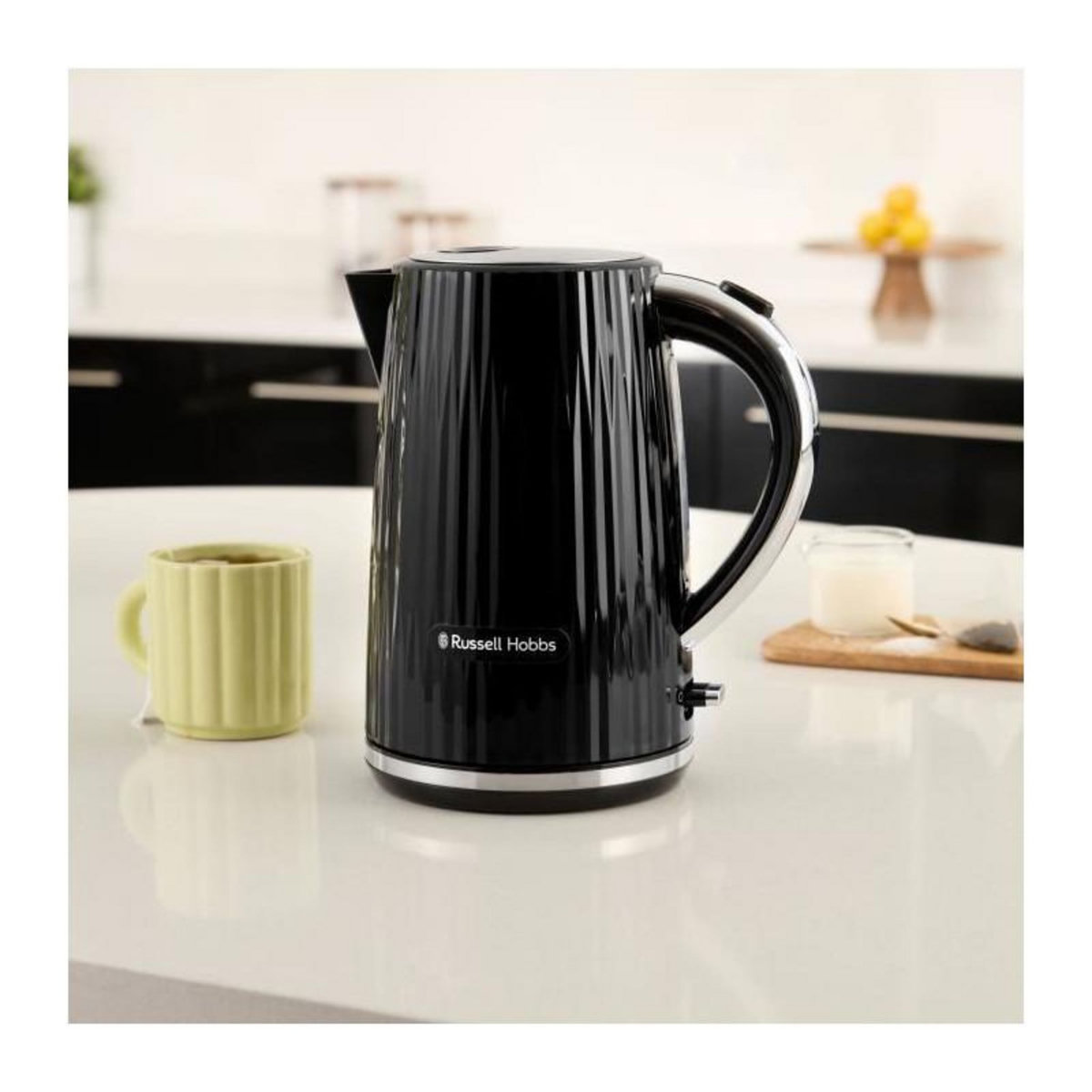 Russell Hobbs Bouilloire - RUSSELL HOBBS - EDEN - 2400 W - 1,7 L - Noir