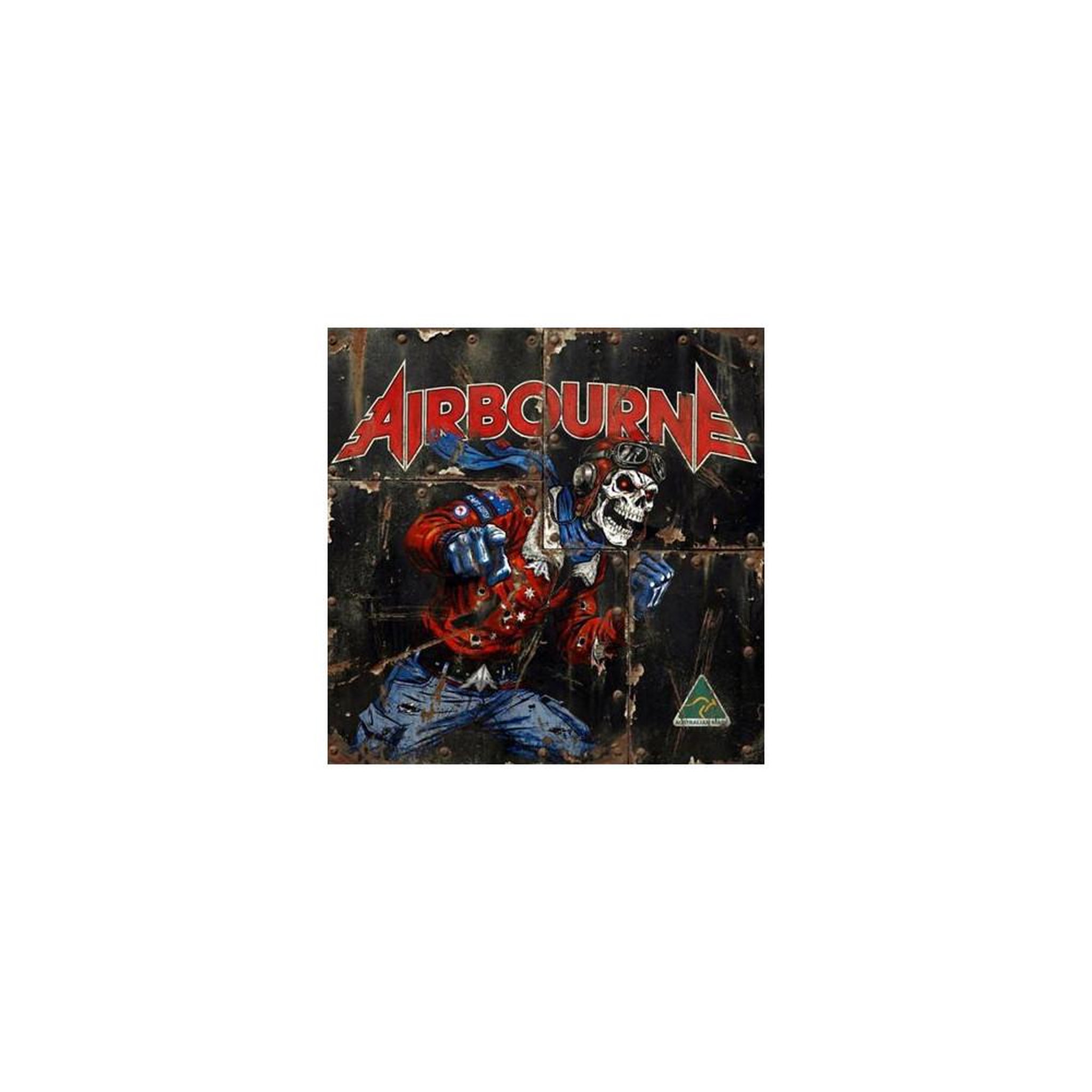 Cd airbourne « airbourne » album hard rock - édition standard, 12 titres, 47 min
