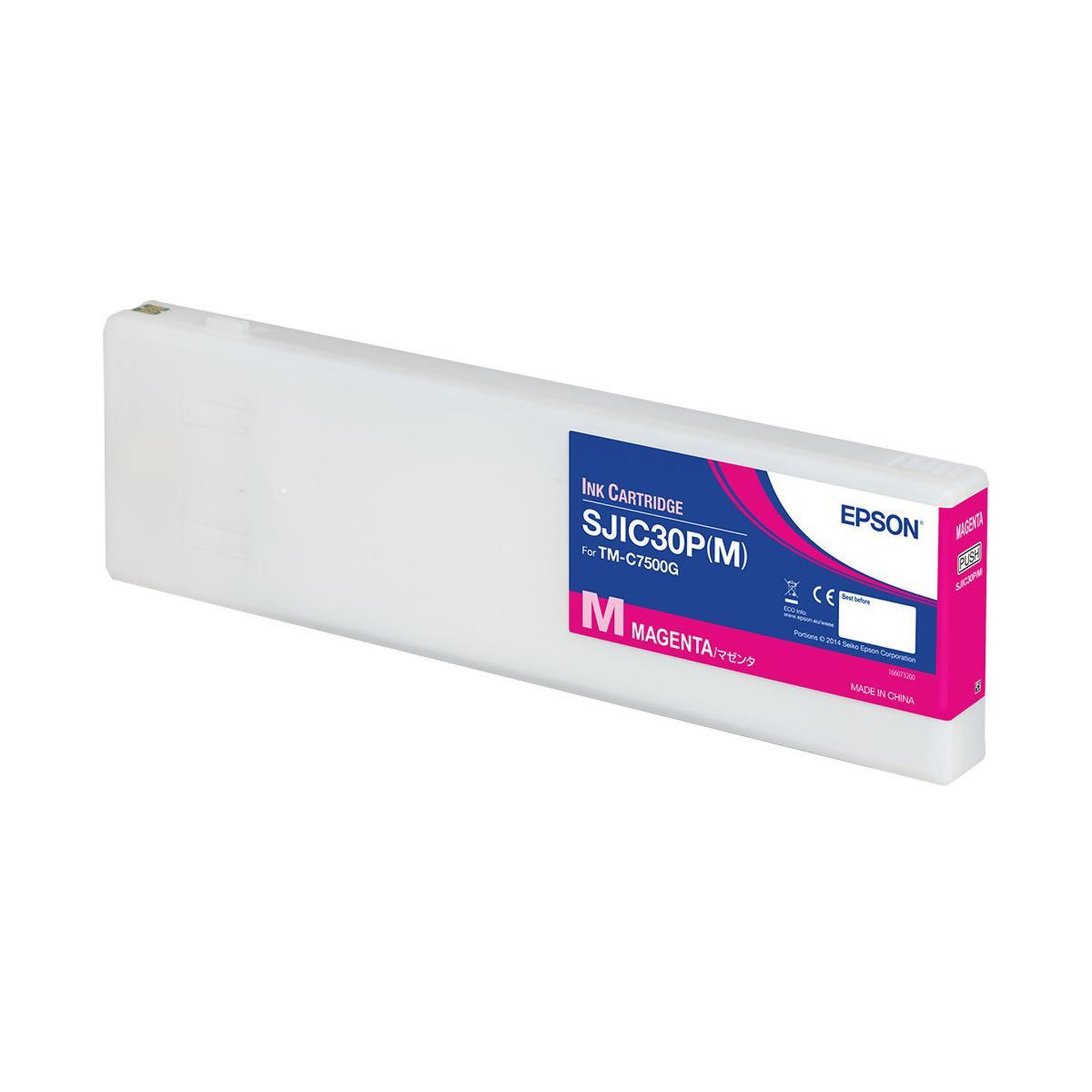 Voir la diapositive 2 : Epson Cartouche d'encre Epson SJIC30P(M) Magenta originale pour ColorWorks TM-C7500G
