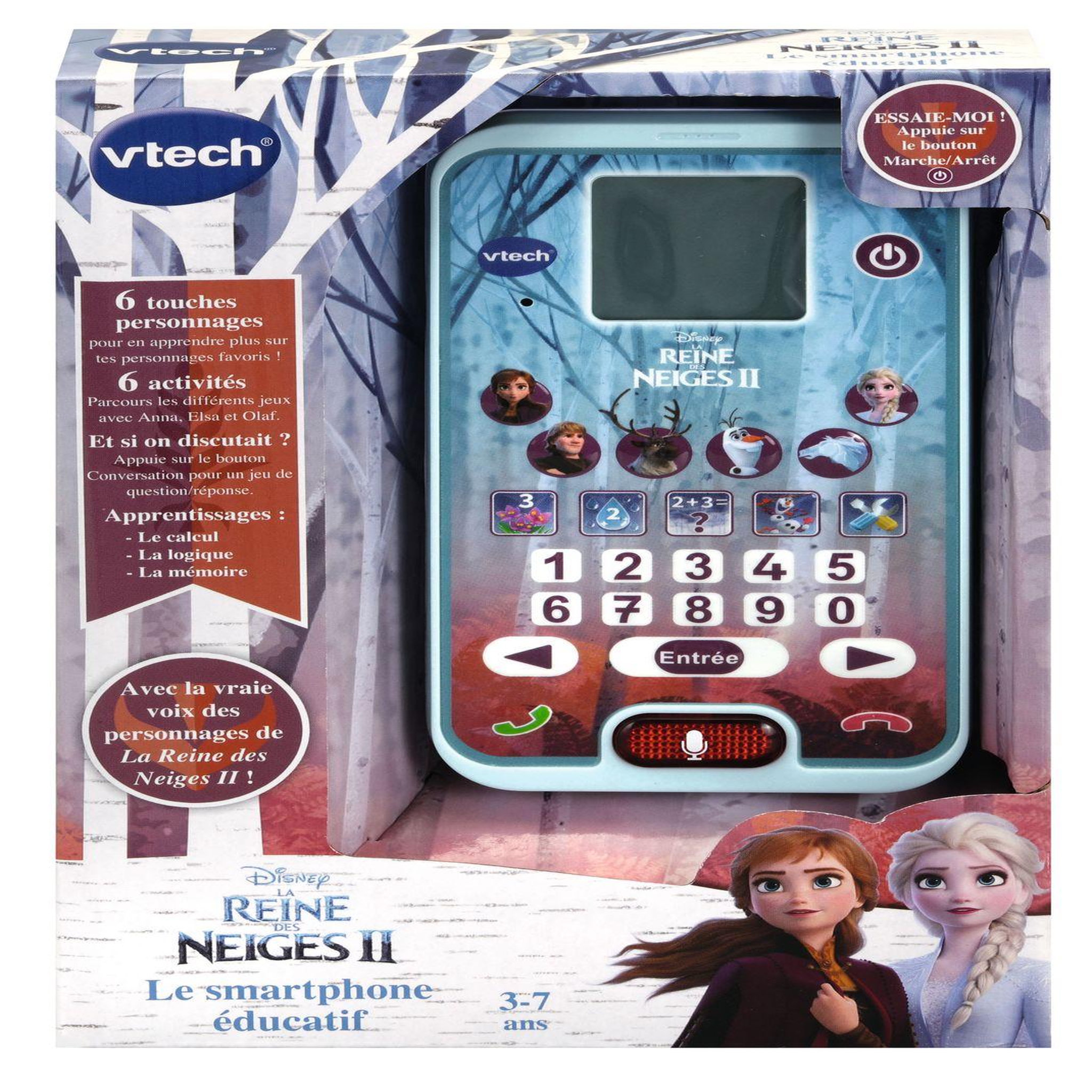 Voir la diapositive 2 : VTECH Le smartphone éducatif - La reine des Neiges 2
