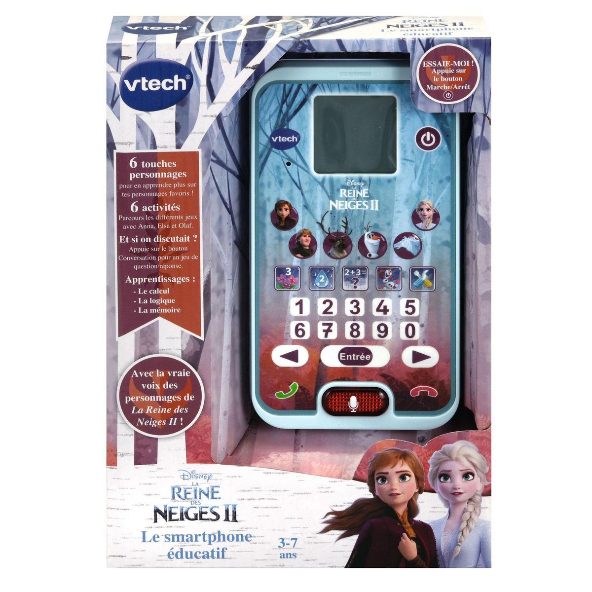 VTECH Le smartphone éducatif - La reine des Neiges 2