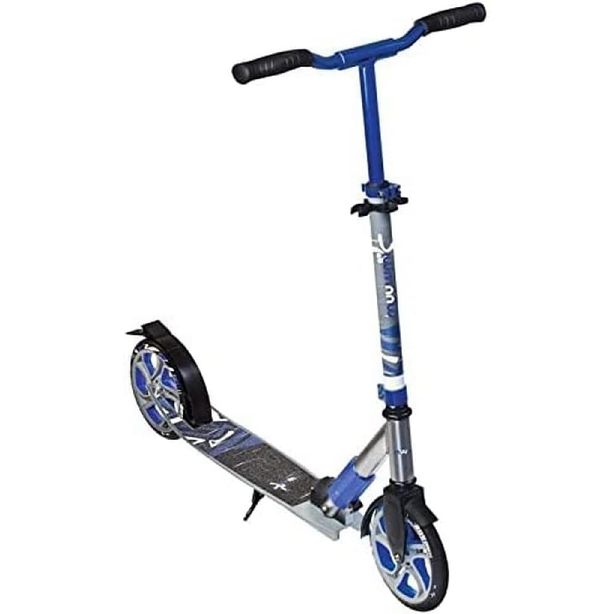 Voir la diapositive 4 : MUUWMI Aluminium Trottinette Deluxe 205 mm gris-Bleu