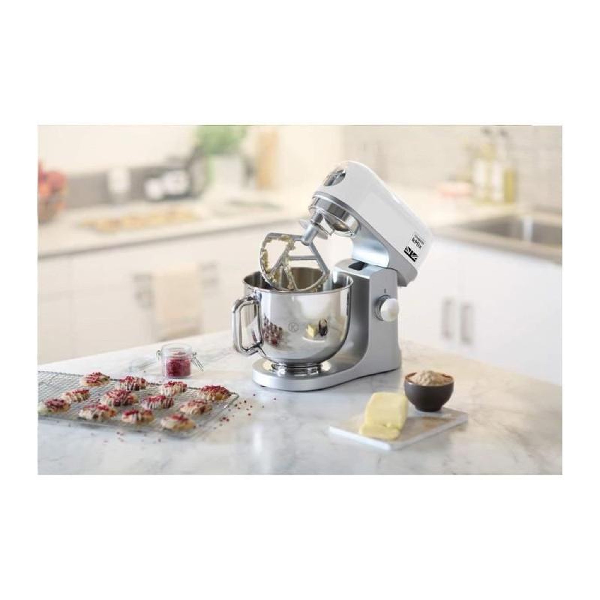 Voir la diapositive 6 : KENWOOD Robot pâtissier kmix kmx750wh blanc