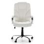 Voir la diapositive 2 : VS VENTA-STOCK Fauteuil de Bureau à Hauteur réglable et inclinable Nixon Similicuir Blanc