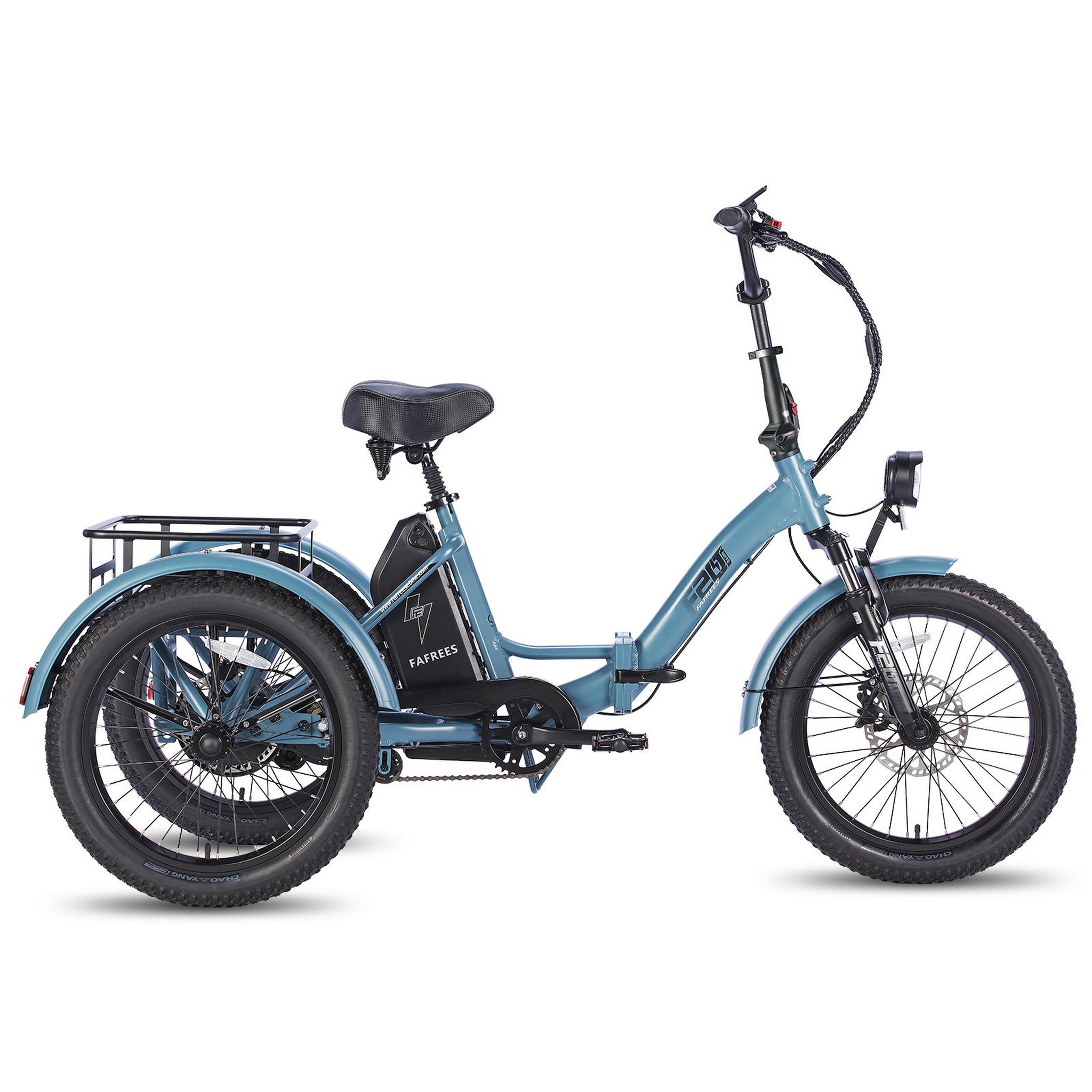 Voir la diapositive 1 : FAFREES Tricycle cargo électrique fafrees f20 mate
