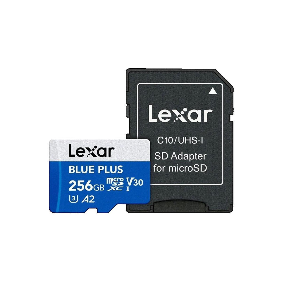 Lexar Carte Mémoire Lexar microSDHC Blue Plus 256 Go