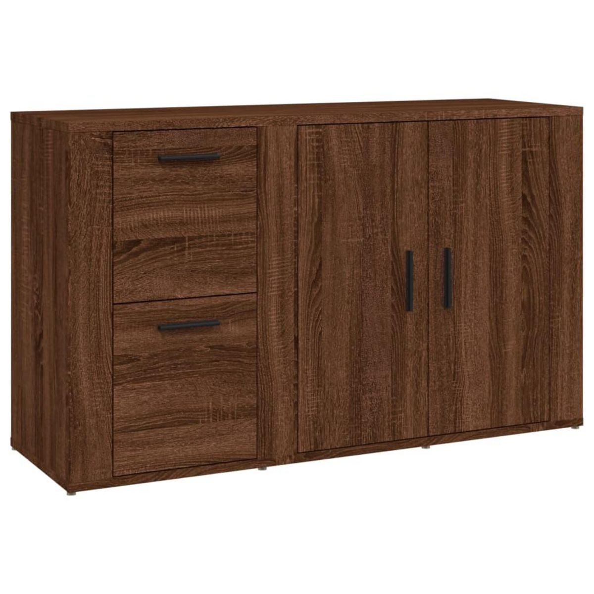 VIDAXL Buffet Chene marron 100x33x59,5 cm Bois d'ingenierie