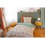 Voir la diapositive 3 : COTE DECO Parure de lit enfant imprimé Liberty - 100% coton 57 fils/cm² - 140 x 200 cm