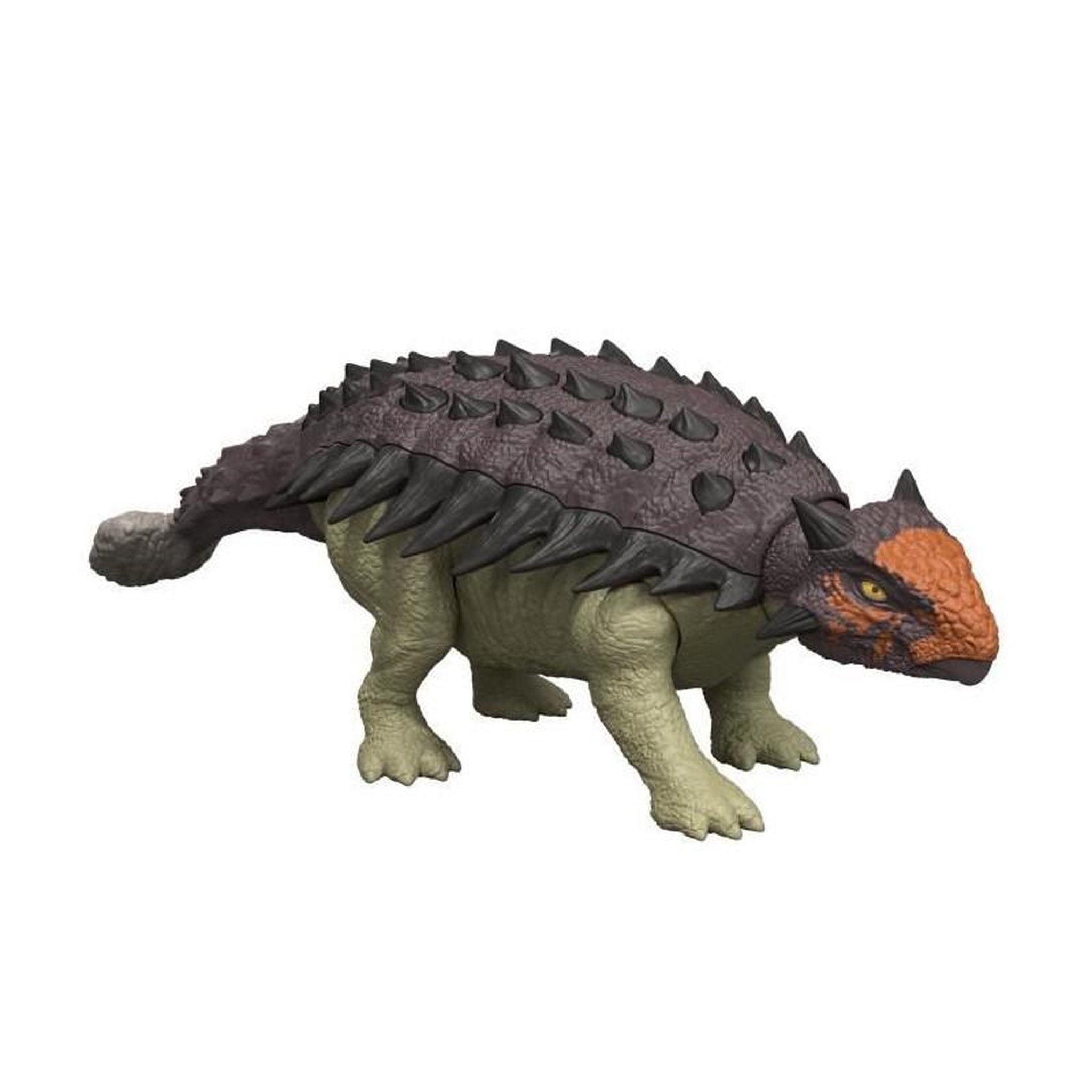 Voir la diapositive 3 : JURASSIC Jurassic World - Figurine articulée Ankylosaurus Rugissement féroce - Son - Jurassic World - JGB90