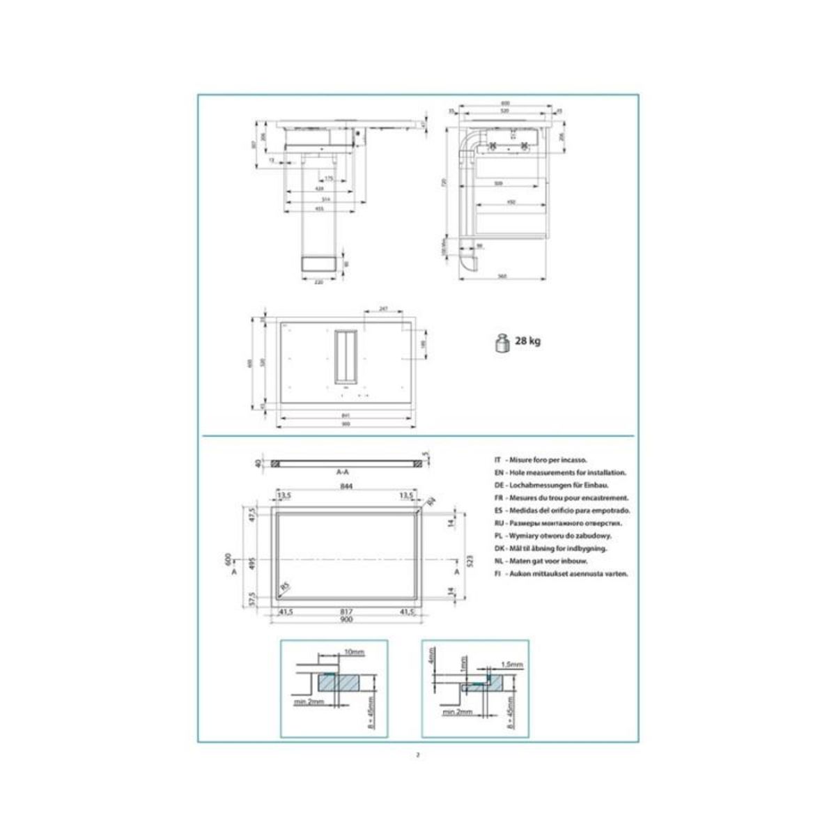 Falmec Plaque induction Falmec QUANTUMPRO3420