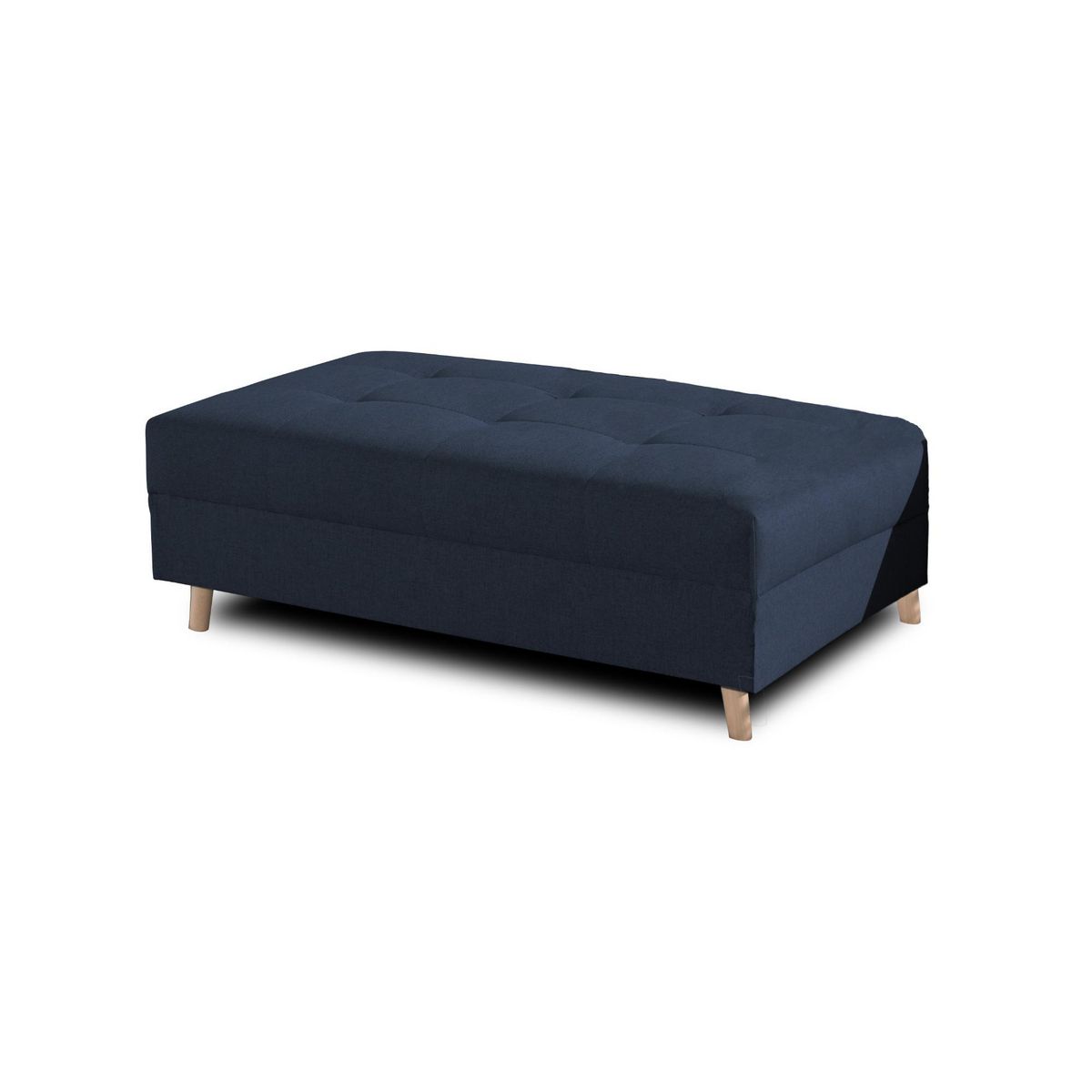 LISA DESIGN Rune - canapé d'angle - avec pouf d'appoint - 4 places - style scandinave - gauche