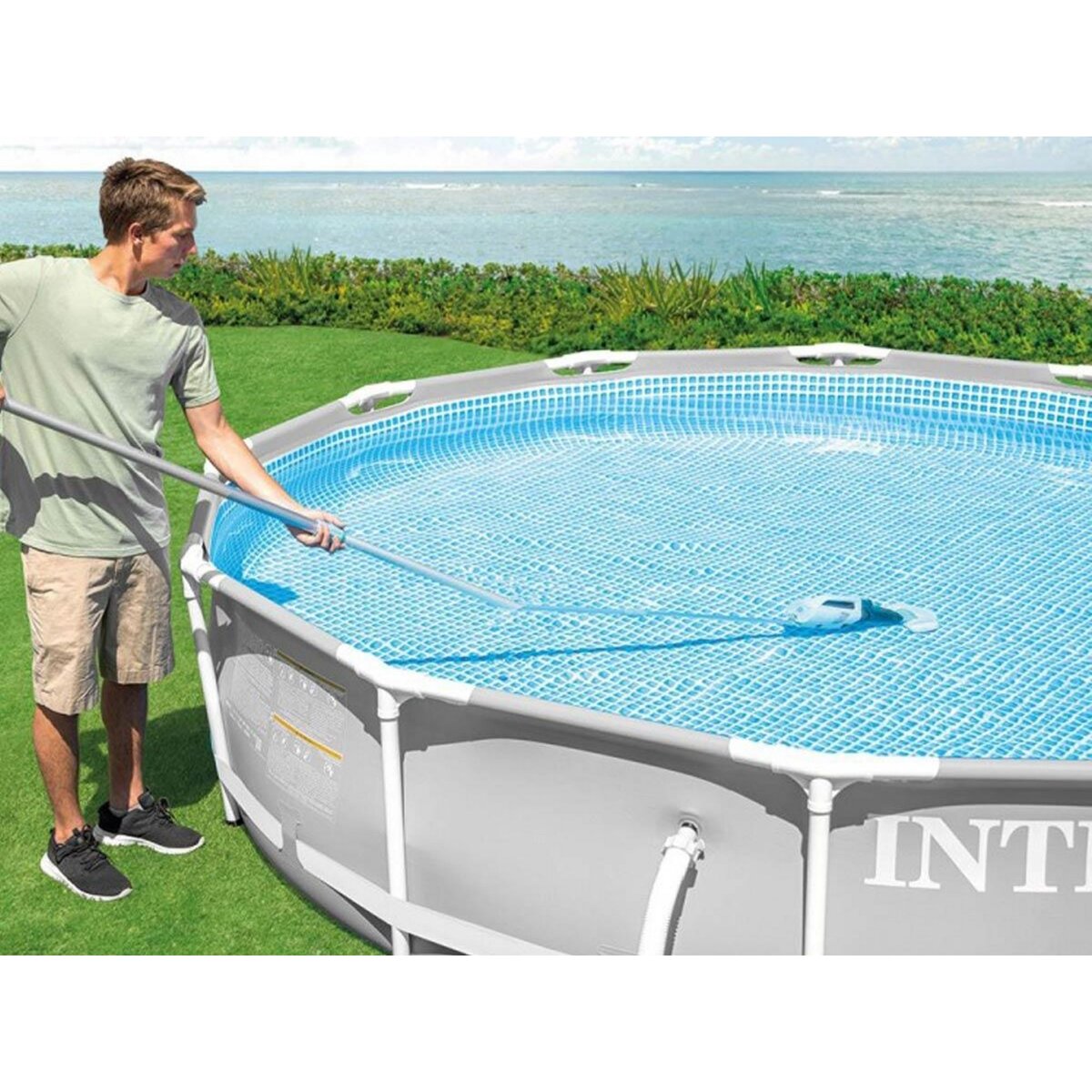 INTEX Aspirateur de piscine et spa à batterie ZR200 - Intex