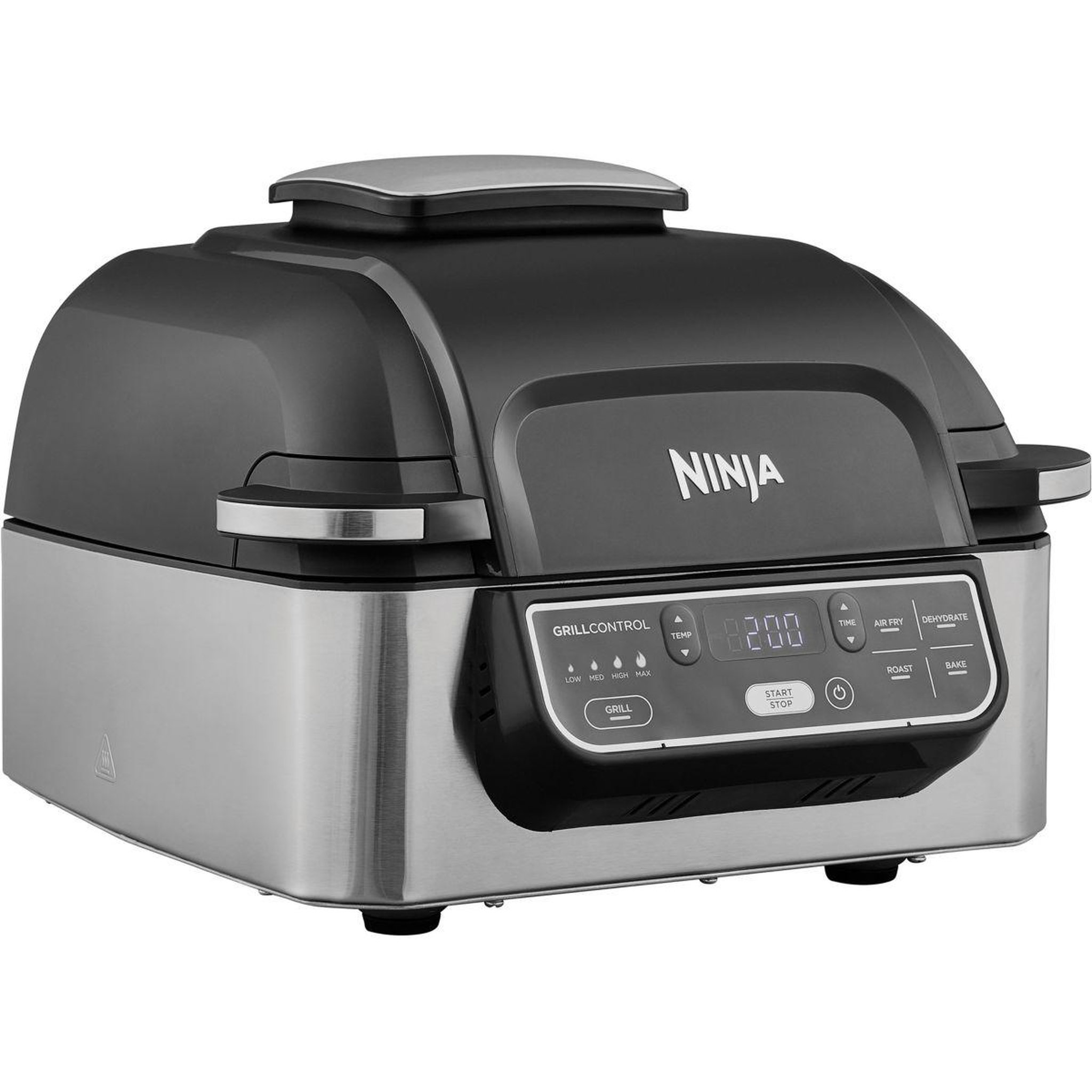 Voir la diapositive 4 : NINJA Grille-viande Foodi  AG301EU grill et barbecue multifonction, 24.5x25.5 cm
