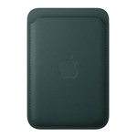 APPLE Porte-cartes en tissage fin vert