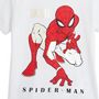Voir la diapositive 2 : SPIDERMAN Pyjashort blanc en coton garçon Spiderman