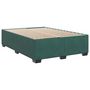 Voir la diapositive 3 : VIDAXL Cadre de lit sans matelas vert fonce 140x200 cm velours