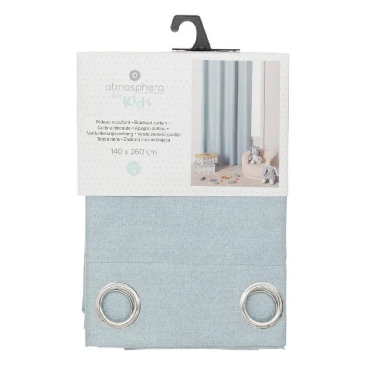 Paris Prix Rideau Occultant Enfant  Olen  140x260cm Bleu