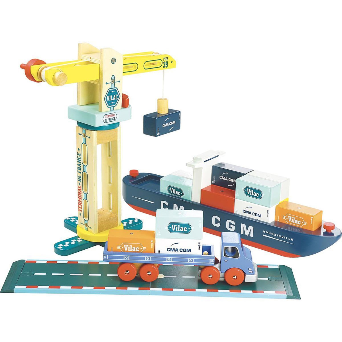 Vilac ity - Camion porte container