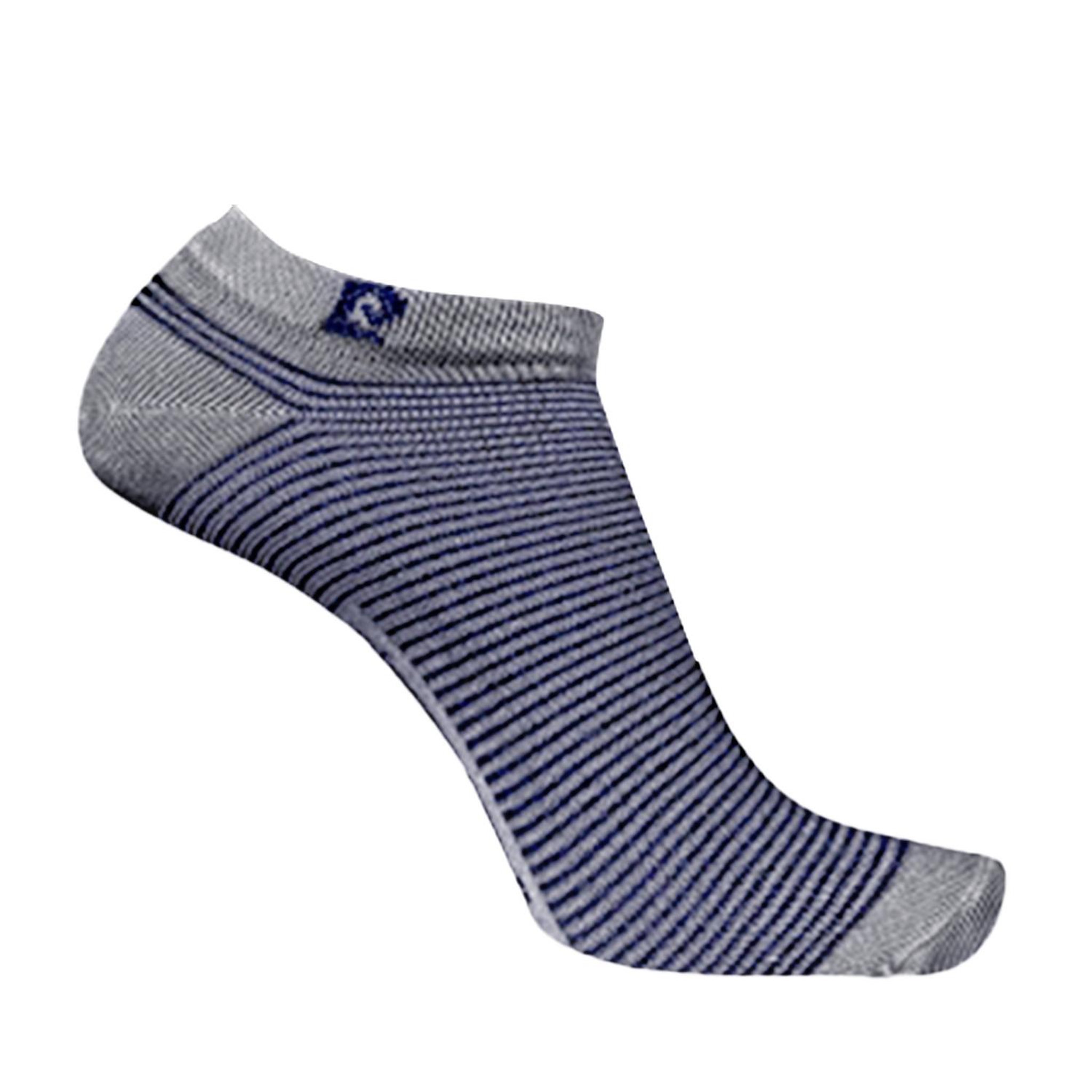 Voir la diapositive 5 : PIERRE CARDIN Lot de 10 paires chaussettes tiges courtes rayées aléatoires pc0373