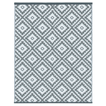 ID MARKET Tapis extérieur BAHAMAS gris 270 x 370 CM