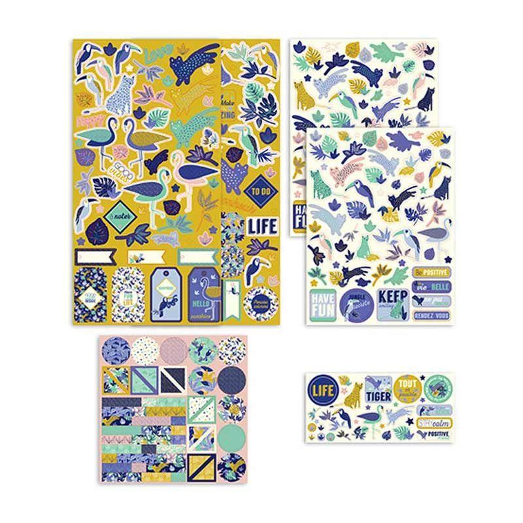 Voir la diapositive 1 : Toga Bullet journal jungle vibes coffret à personnaliser