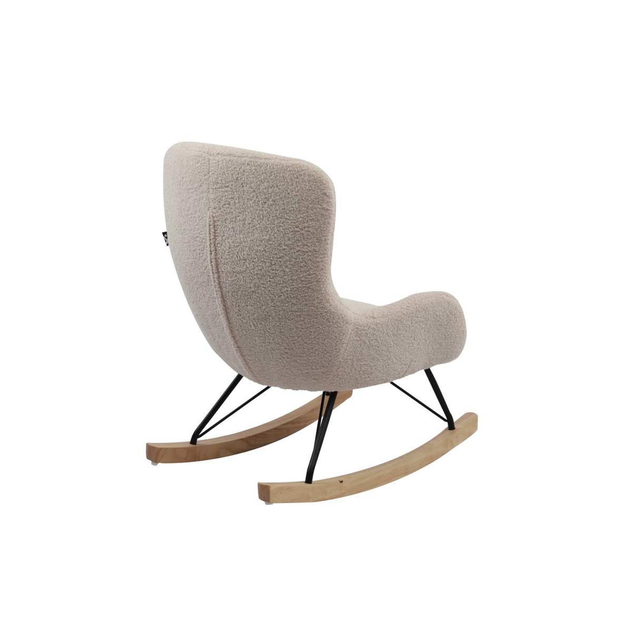 Voir la diapositive 4 : Paris Prix Chaise à bascule enfant  rocky  68cm beige