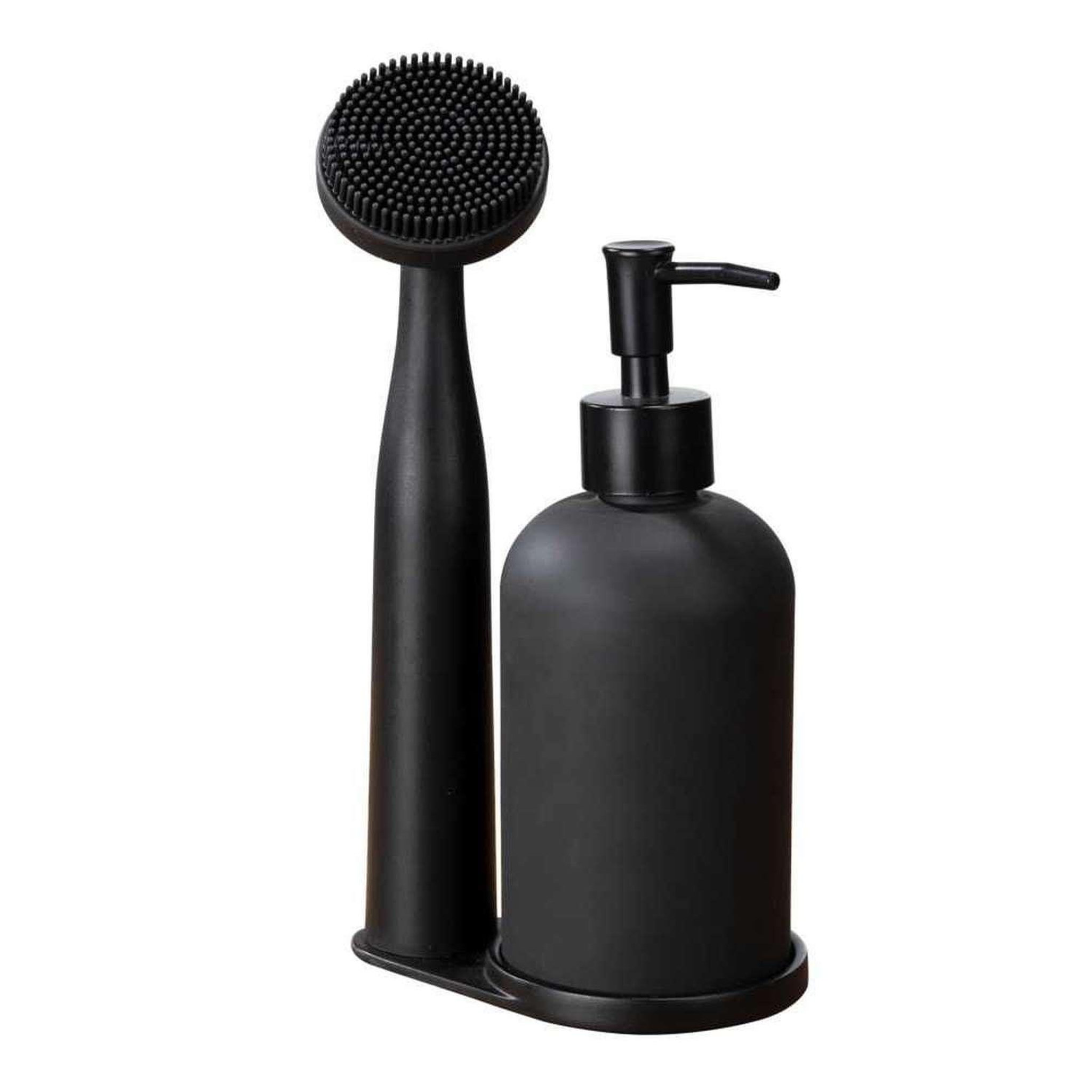 Wenko Set d'accessoires vaisselle 3 pièces - noir