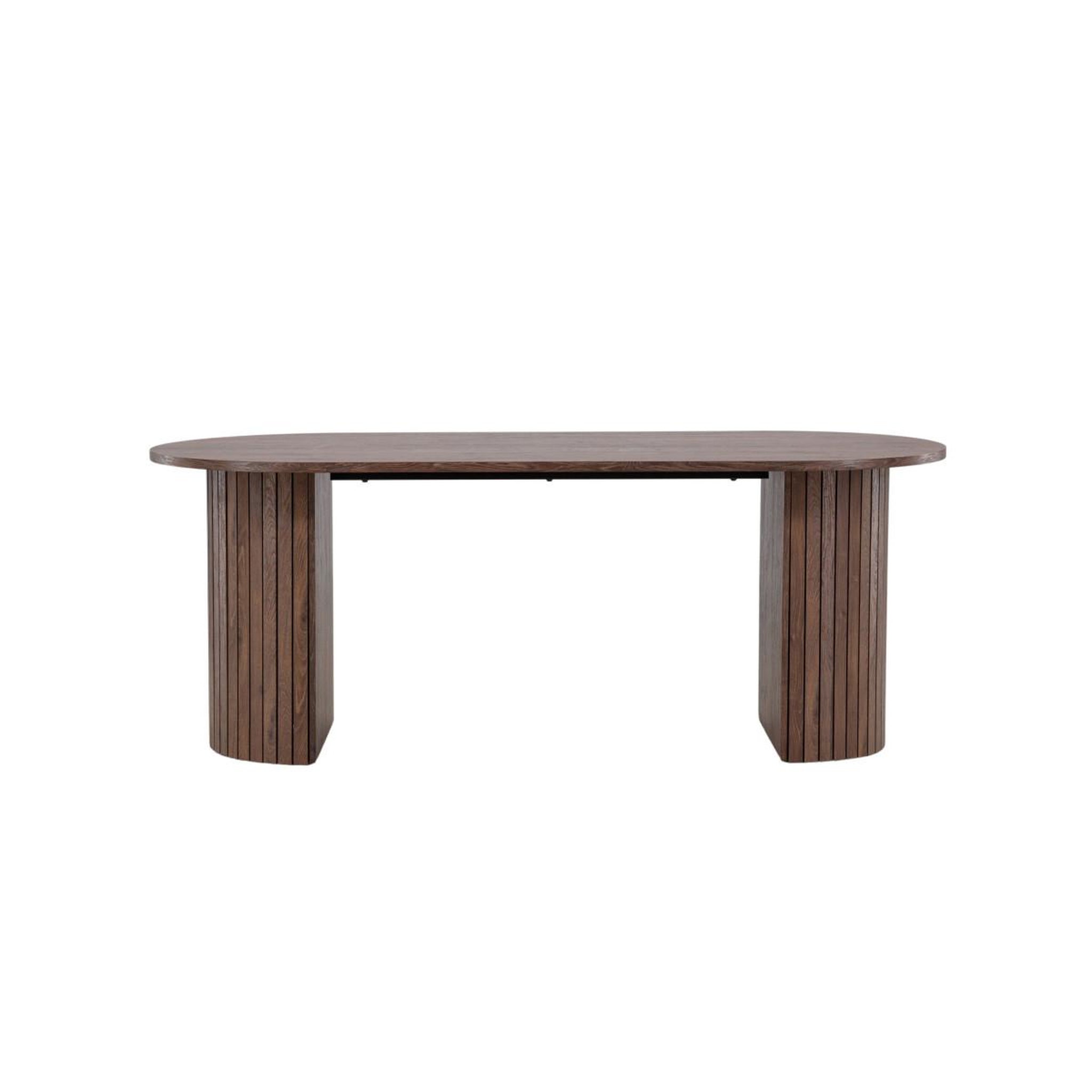 Voir la diapositive 5 : Paris Prix Table à manger design  haron  200cm marron