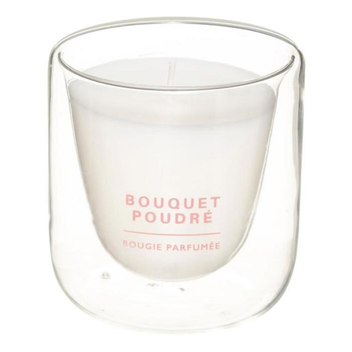 COMPTOIR DE LA BOUGIE Bougie Parfumée En Verre  Ilan  130g Bouquet Poudré