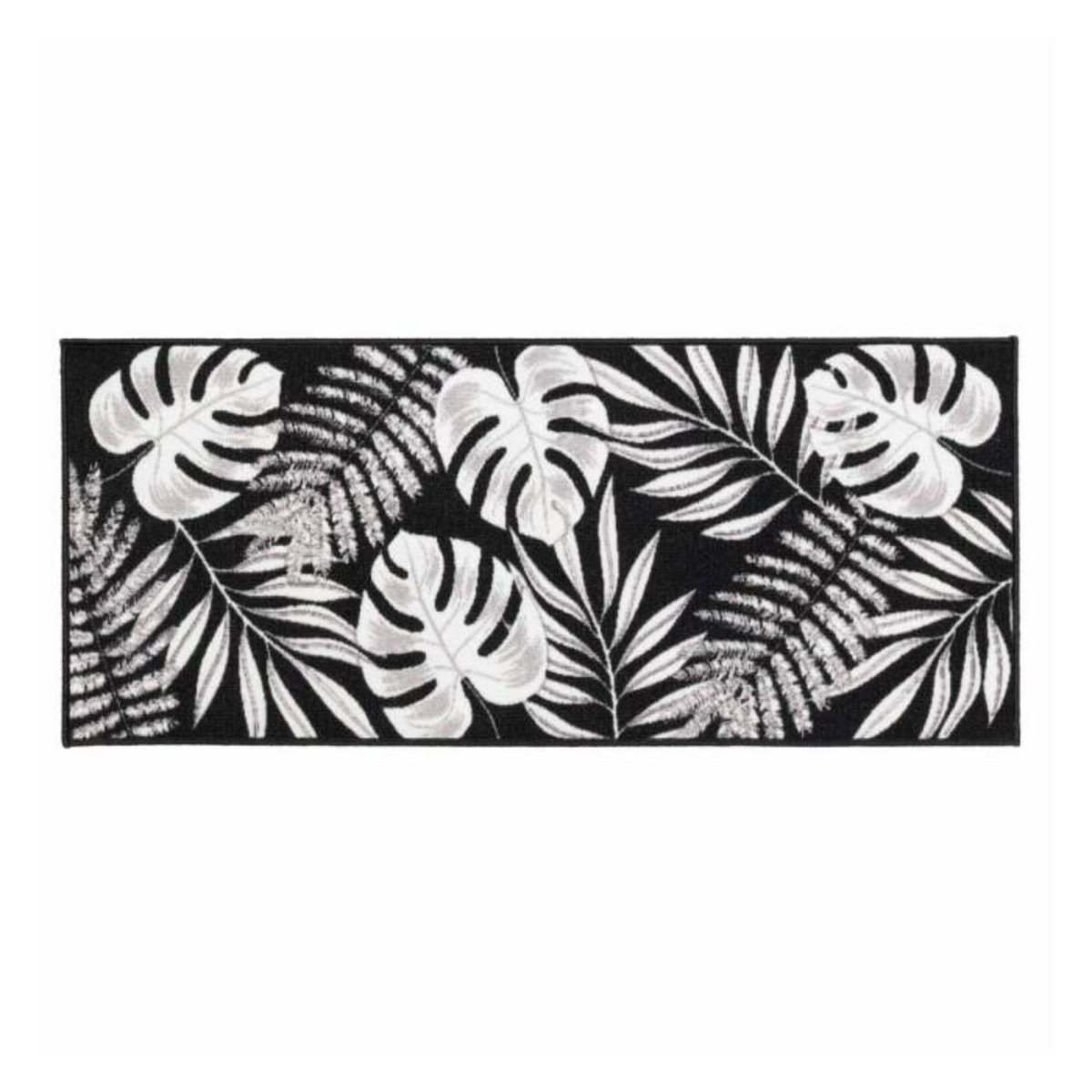 Paris Prix Tapis Imprimé  Amber  50x120cm Noir