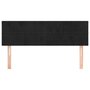 Voir la diapositive 3 : VIDAXL Tetes de lit 2 pcs Noir 72x5x78/88 cm Velours