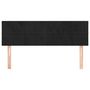 Voir la diapositive 3 : VIDAXL Tetes de lit 2 pcs Noir 72x5x78/88 cm Velours