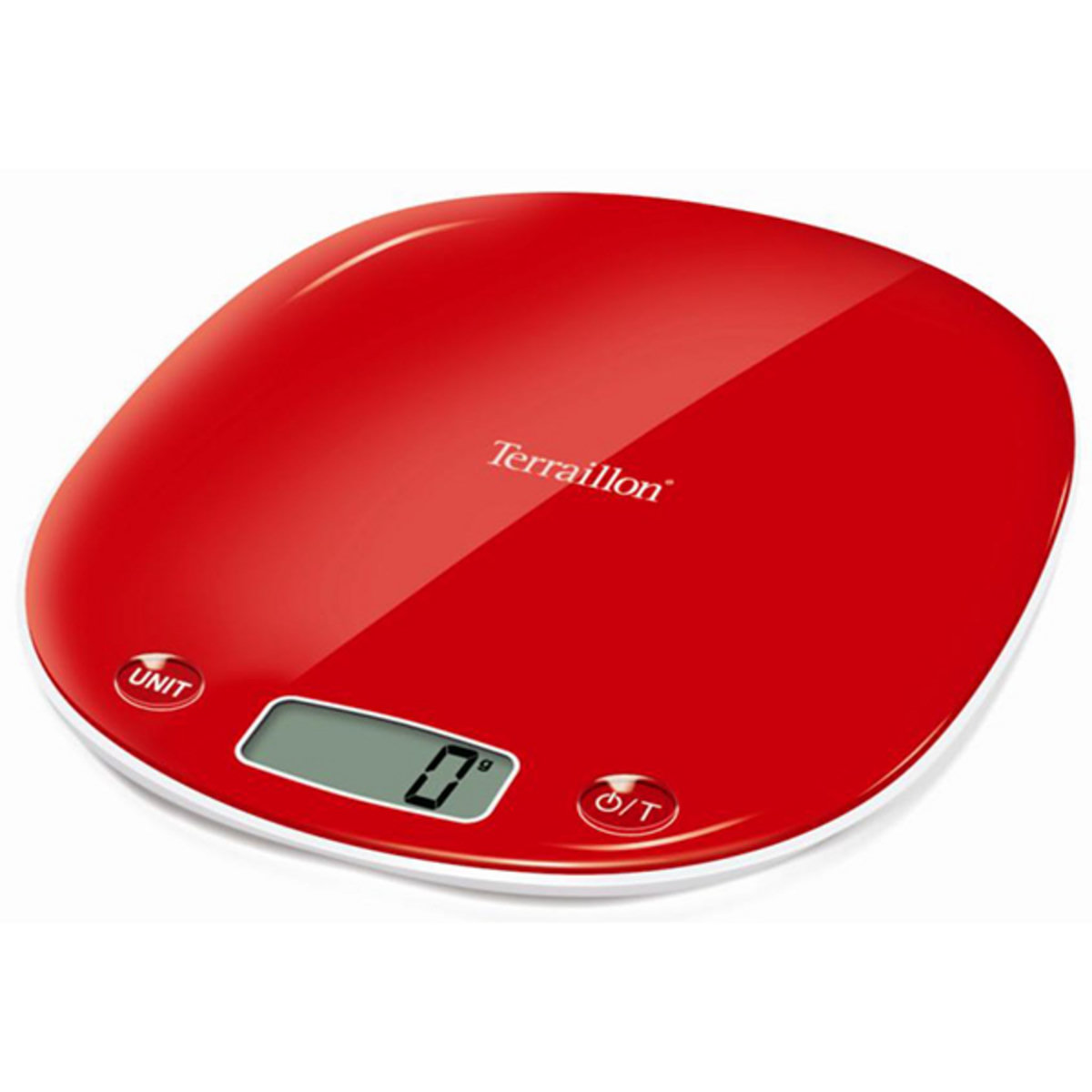 Terraillon Balance de cuisine electronique 5kg - 1g grenadine - 12110
