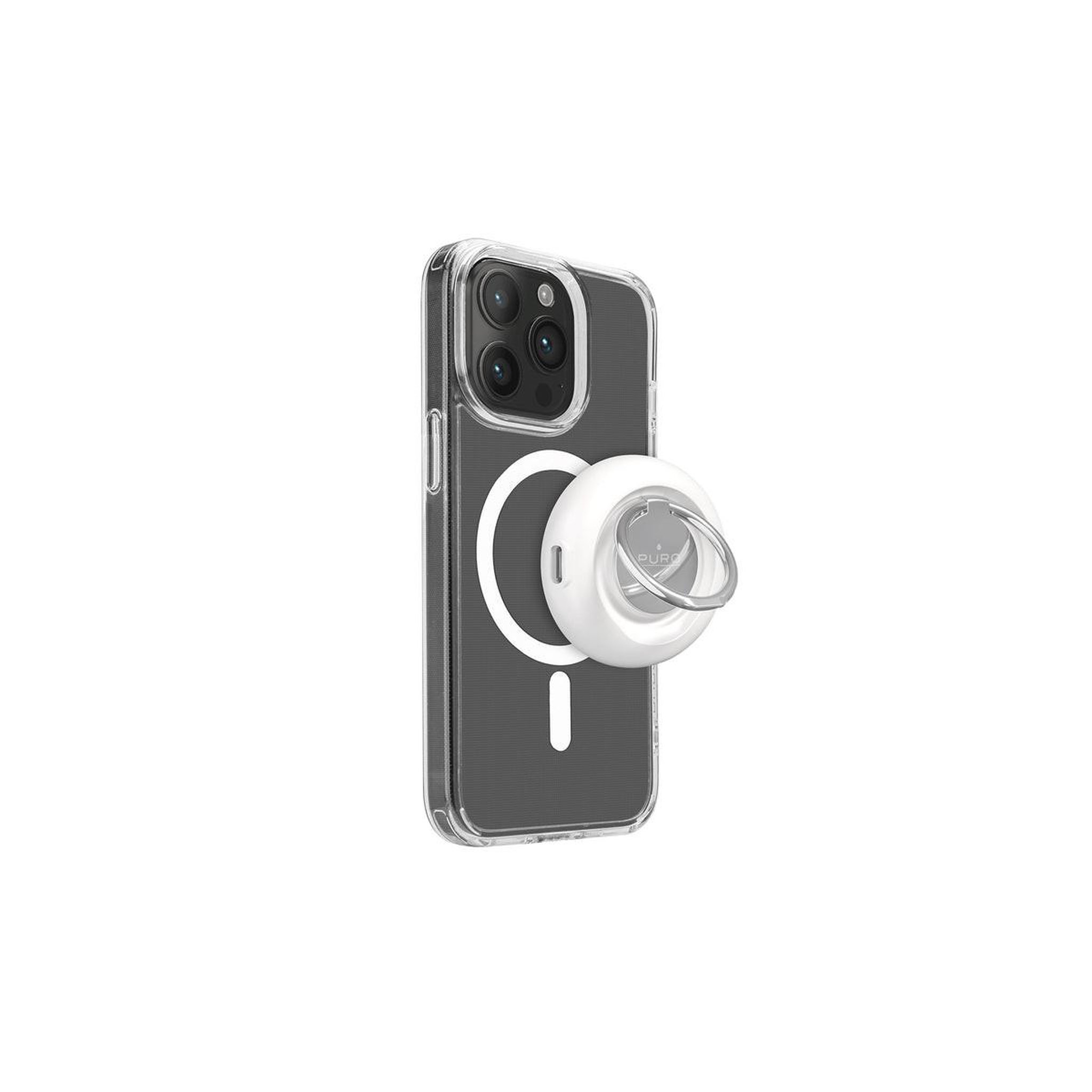 Voir la diapositive 3 : Puro Puro pucusbcmag2whi chargeur d'appareils mobiles smartphone blanc usb recharge sans fil intérieure