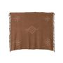 Voir la diapositive 4 : Paris Prix Plaid Design Ethnique  Camel  130x170cm Marron