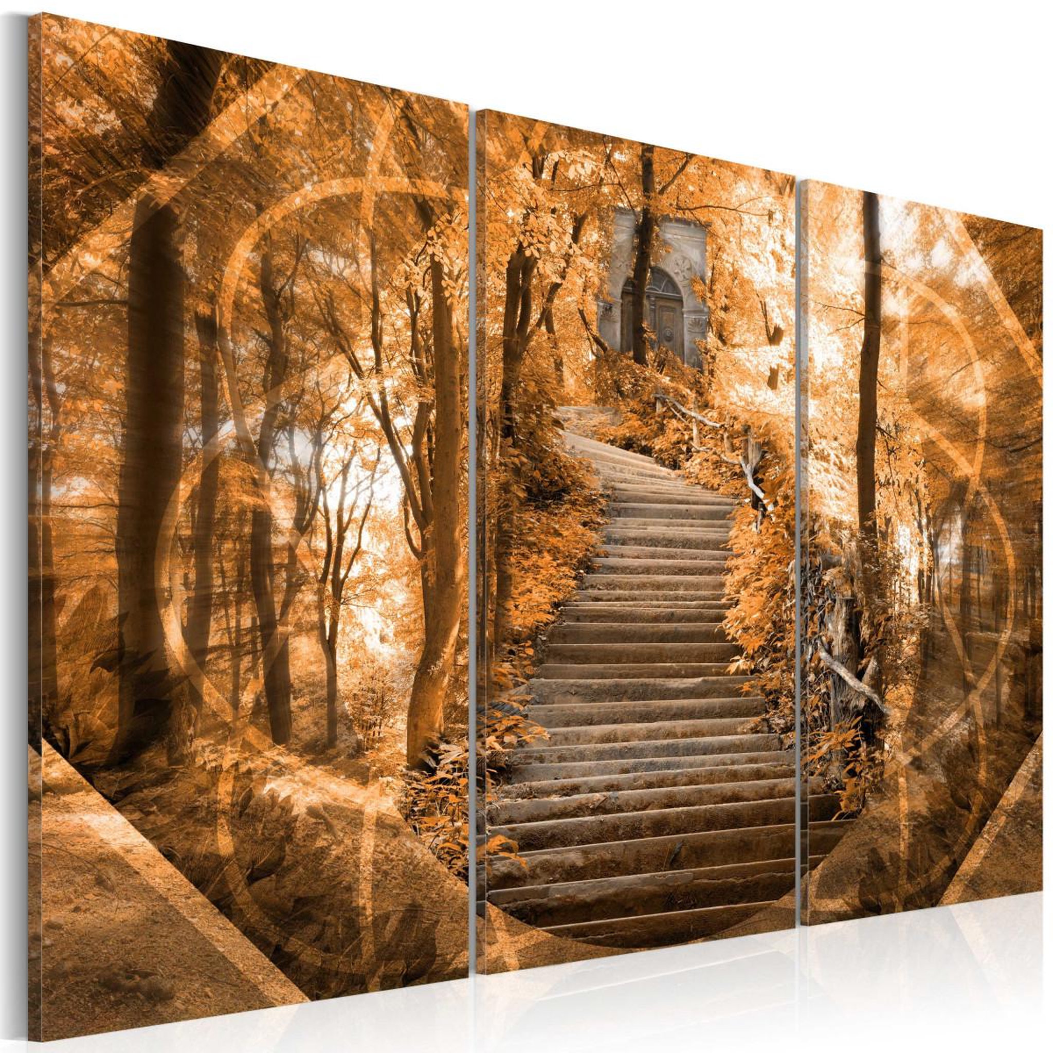 Paris Prix Tableau imprimé  escalier vers le ciel. Coloris disponibles : Multicolore