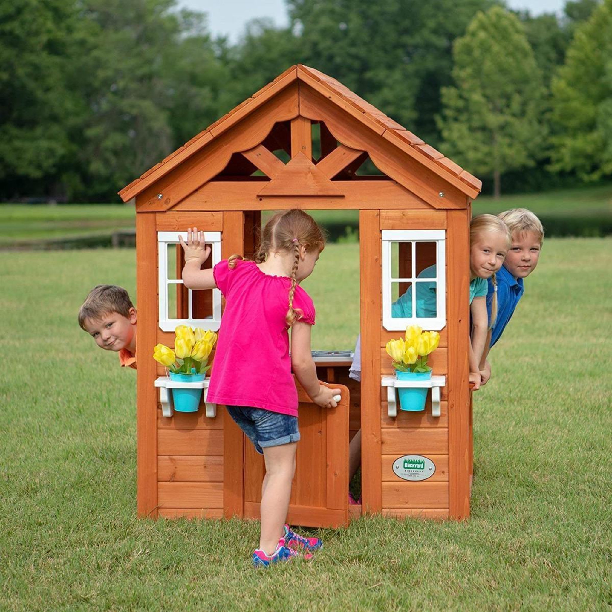 Voir la diapositive 5 : Backyard Discovery Maisonnette timberlake