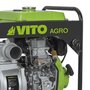 Voir la diapositive 2 : VITO Motopompe 5CV Moteur Diesel 4T 246cm3 Pompe à eau Raccord 3 /80 mm Autonomie 11h VITO