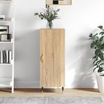 VIDAXL Buffet Chene sonoma 34,5x34x90 cm Bois d'ingenierie
