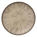 SECRET DE GOURMET Lot de 6 Assiettes à Dessert  Gloria  22cm Champagne