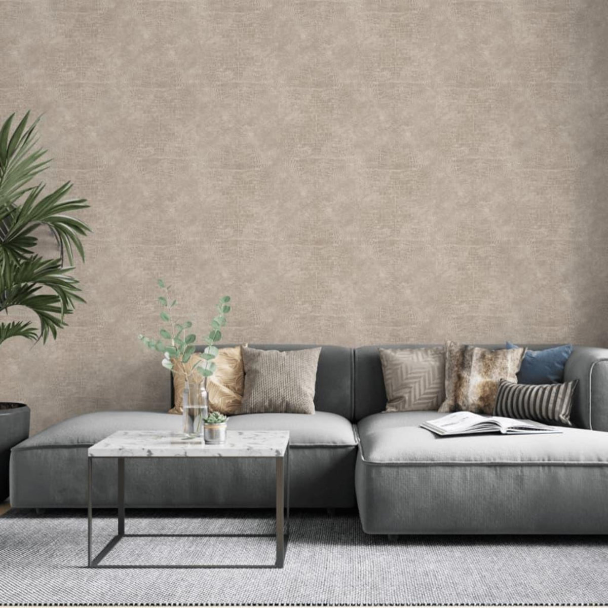 Noordwand Noordwand Papier peint Croco Beige